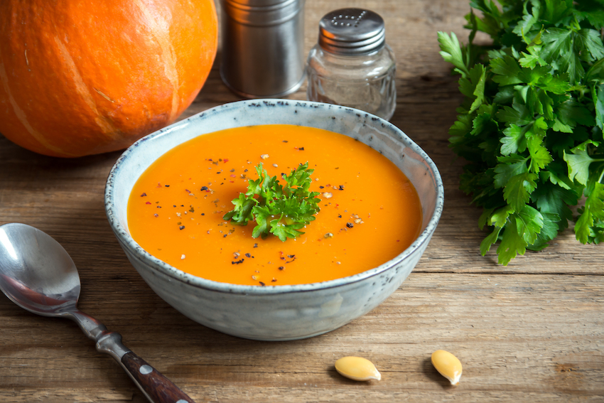 Spiced Pumpkin Soup - Accent Catering